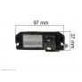 Камера заднего вида AVS315CPR (#026) Hyundai / Kia
