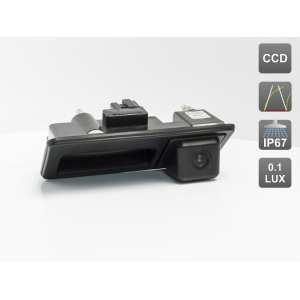 Камера заднего вида AVS326CPR (#003) для Porsche, интегрированная с ручкой багажника