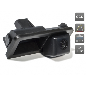 Камера заднего вида AVS326CPR (#013) для Ford, интегрированная с ручкой багажника
