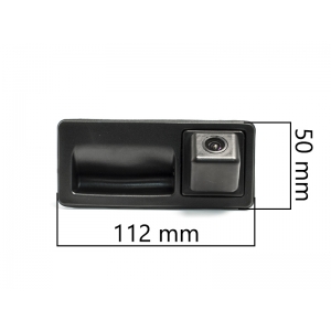 Камера заднего вида AVS326CPR (#003) для Audi, интегрированная с ручкой багажника