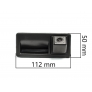 Камера заднего вида AVS321CPR (#003) для Audi, интегрированная с ручкой багажника