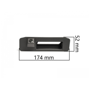 Камера заднего вида AVS321CPR (#129) для Mercedes-Benz, интегрированная с ручкой багажника