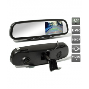 Зеркало заднего вида со встроенным видеорегистратором AVIS Electronics AVS0475DVR