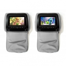 Комплект подголовников со встроенным DVD плеером и LCD монитором 9" ERGO ER900HD