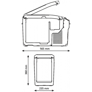 Автохолодильник компрессорный Indel B TB15