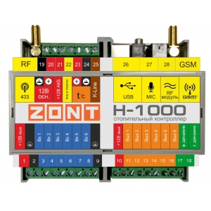 Контроллер отопления ZONT H-1000