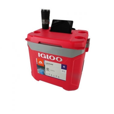 Изотермический пластиковый контейнер Igloo Latitude 60 Roller red