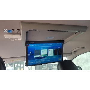 Потолочный монитор для автомобиля с электроприводом 13.3" XM 1360RDUD (Gray)