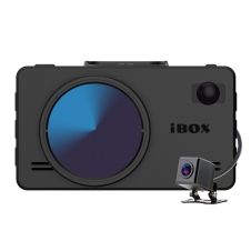 Комбо-устройство iBOX iCON LaserVision WiFi Signature Dual + камера заднего вида