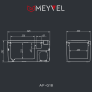 Компрессорный автохолодильник Meyvel AF-G18