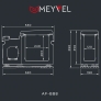 Компрессорный автохолодильник Meyvel AF-BB8