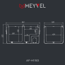 Компрессорный автохолодильник Meyvel AF-H115D