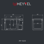 Компрессорный автохолодильник Meyvel AF-G25