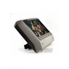 Навесной монитор на подголовник с LCD 9" и DVD-проигрывателем ERGO (серый)